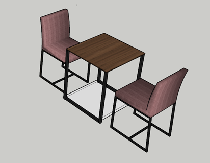Segun Square Table & Dujon Dining Chair